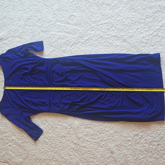 Vince Camuto Midi dress cob cobalt purple women’s size 8 - Picture 14 of 14